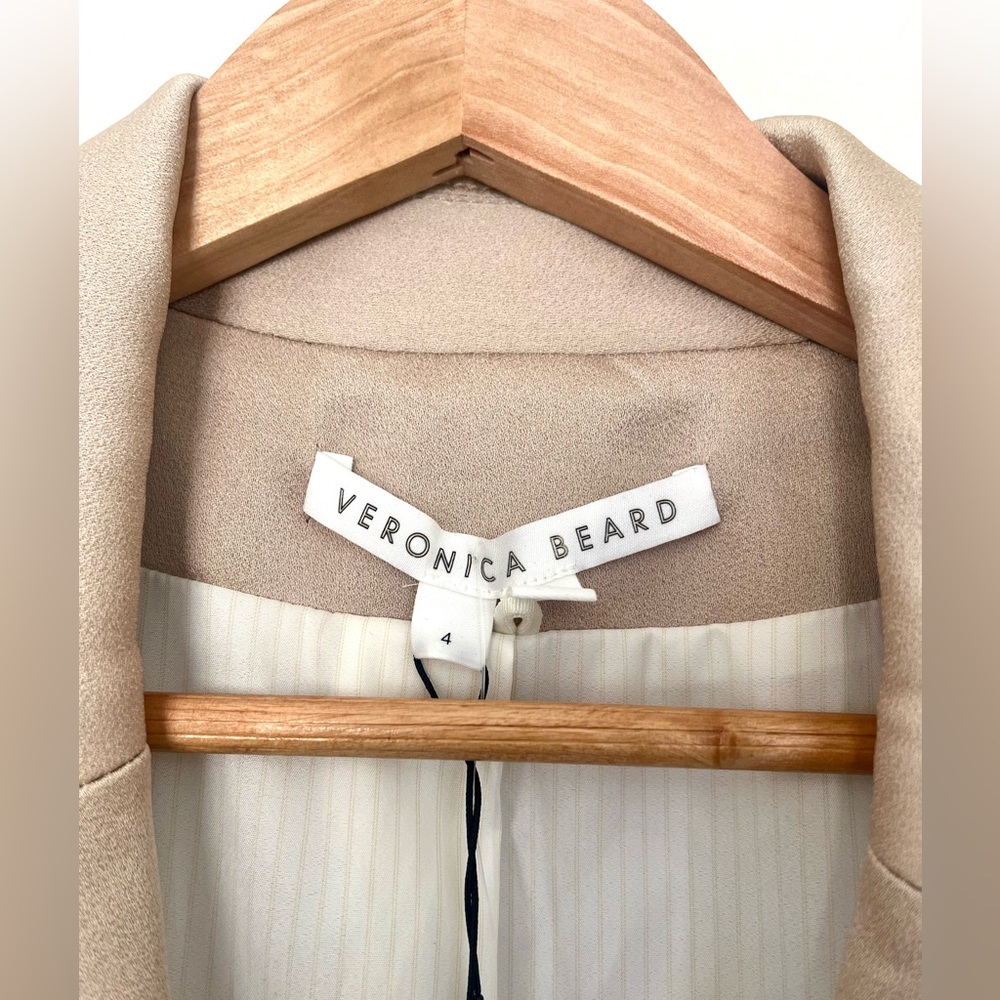 Veronica Beard Parila Satin Dickey Blazer Women’s Size 4 –Brand New With Tags - Picture 6 of 15